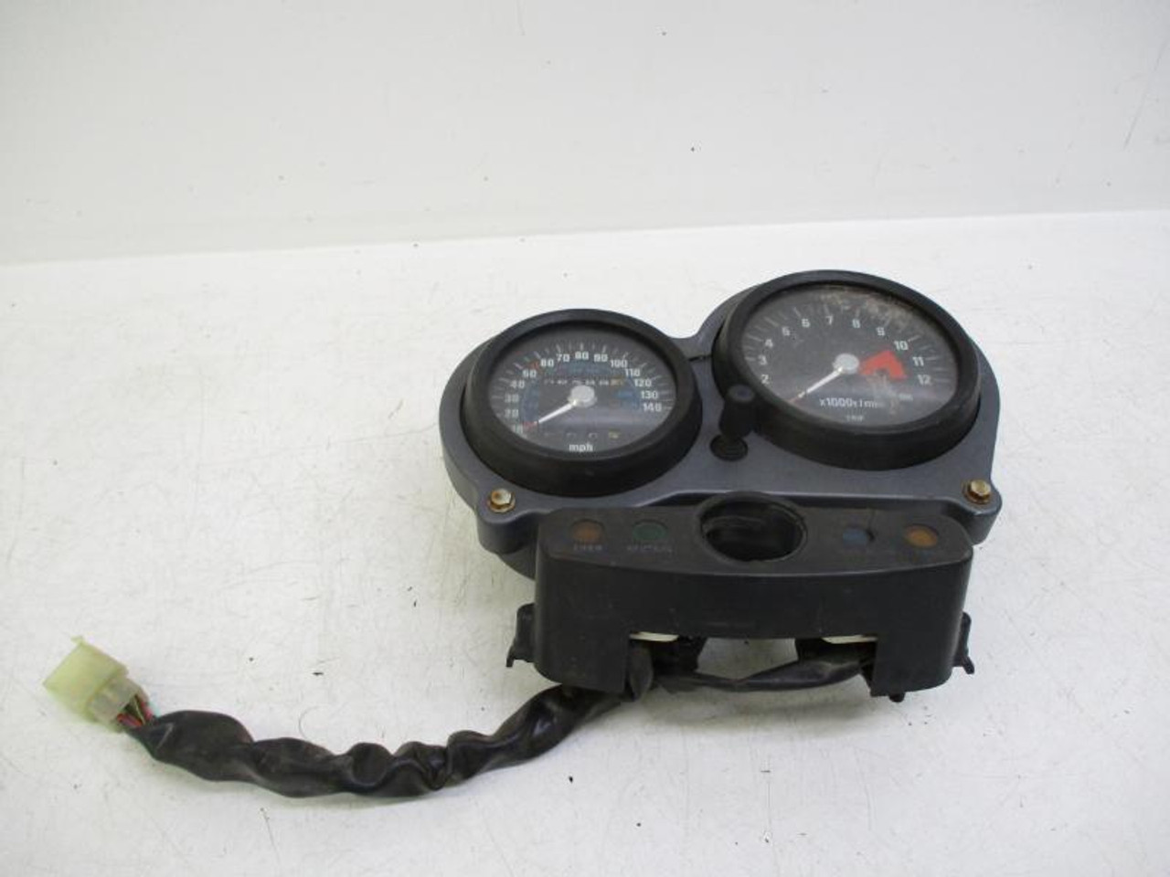 エス氏 90 Kawasaki ZR 550 Zephyer Meter Speedometer Tach Gauges